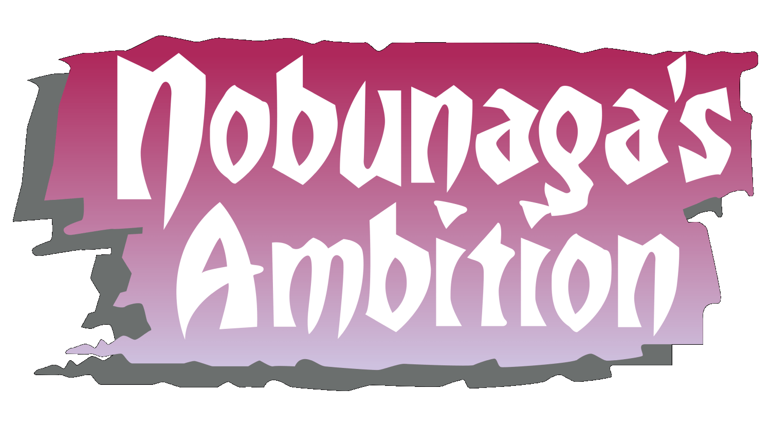 Nobunaga's Ambition logo for Super Nintendo